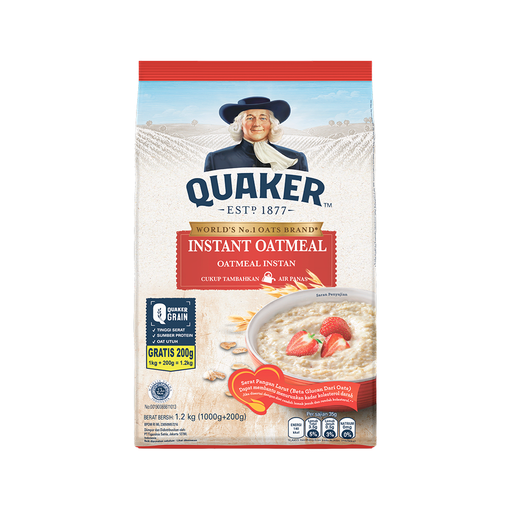 Quaker Instant Oats 1200 gr
