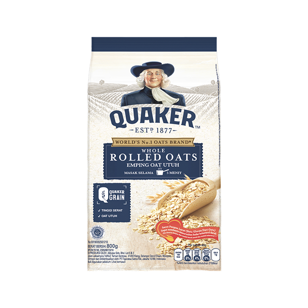 Quaker Rolled Oats 800gr