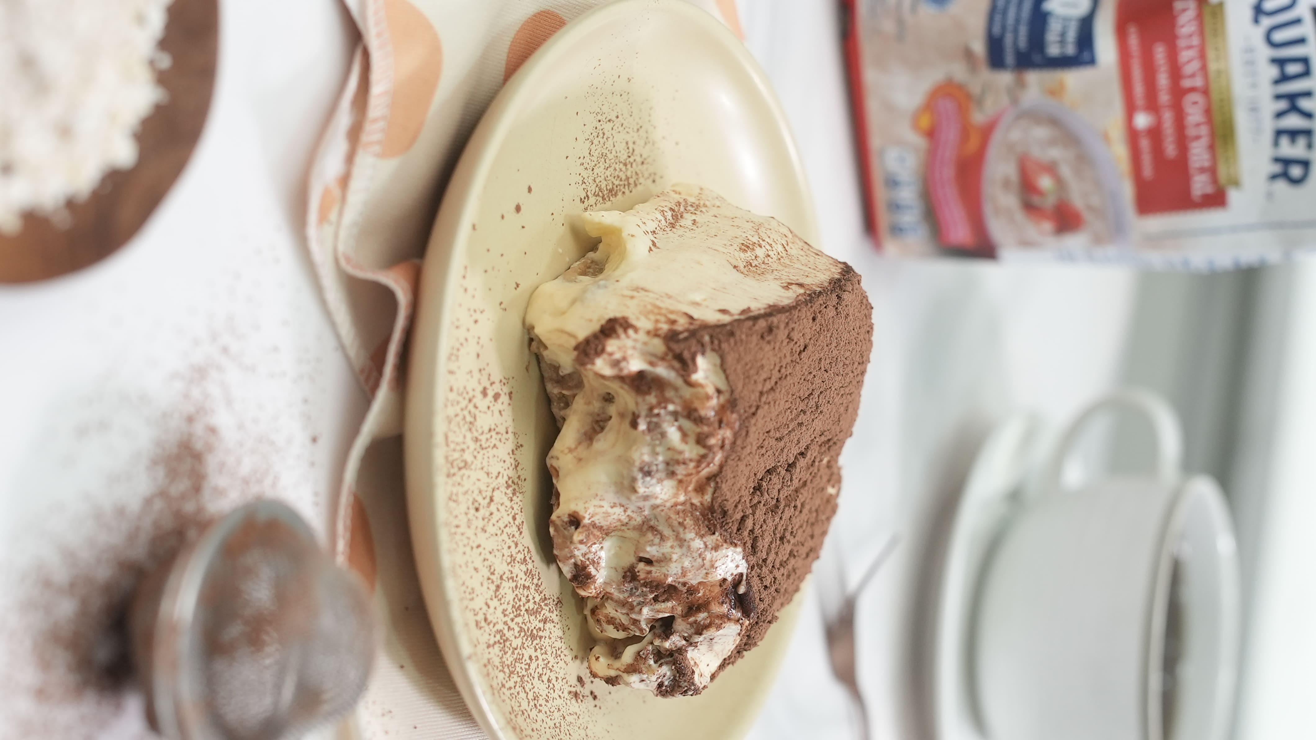 Tiramisu Oats Pancake